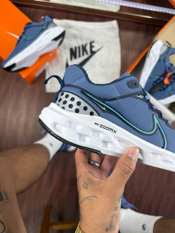 Nike ZoomX React Infinity Run FK3-Azul Turquesa - Imagem 2